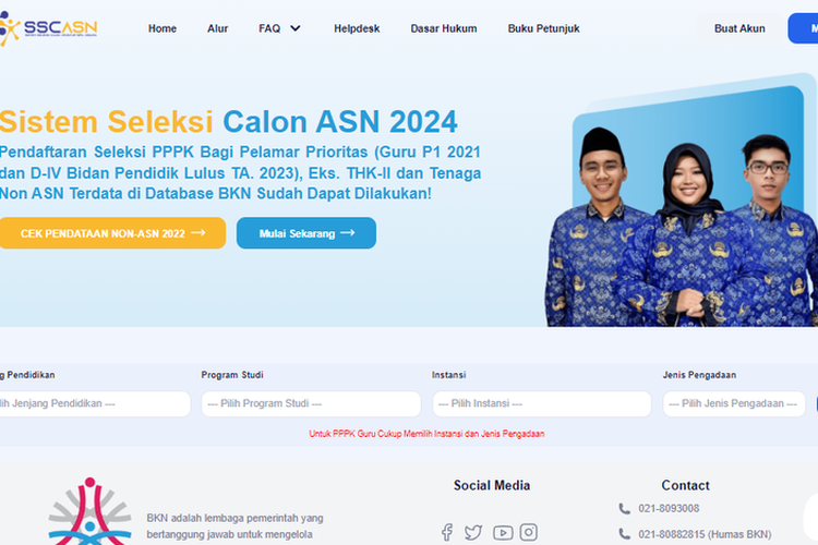 Cara Ajukan Sanggah PPPK 2024, Klik sscasn.bkn.go.id