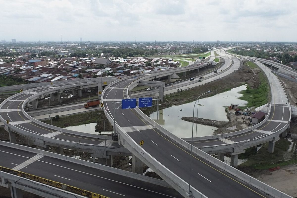 Tol Medan-Binjai Seksi 1 Difungsikan saat Libur Akhir Tahun