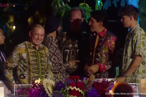 Gala Dinner KTT ASEAN, Pemimpin Negara Kompak Kenakan Batik