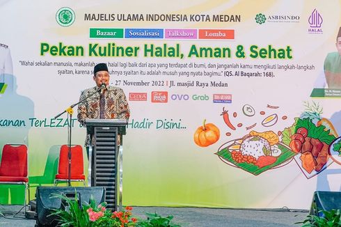 Dorong Pelaku UMKM Kota Medan, Bobby Nasution Gratiskan Pengurusan Sertifikat Halal UMKM Saat Gelaran Pekan KHAS