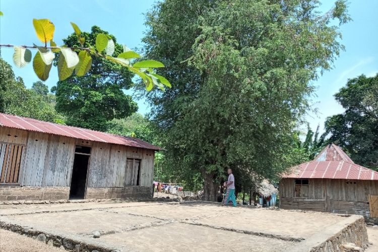 Foto: Kondisi Kampung Kelu di Desa Nggekeng Deran, Kecamatan Tanjung Bunga, Kabupaten Flores Timur, Nusa Tenggara Timur (NTT).