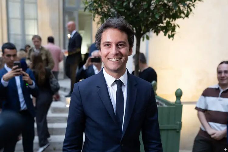 PM termuda Perancis, Gabriel Attal (34).