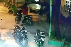 Aksi Pencurian Motor di Masjid di Serpong Terekam CCTV