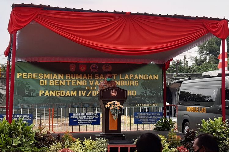 Kepala Dinas Kesehatan Provinsi Jateng Yulianto Prabowo di Solo, Jawa Tengah, Rabu (24/2/2021).