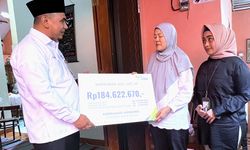 Pekerja Meninggal Terjepit Lift, Wagub Jateng dan BPJS Ketenagakerjaan Serahkan Santuan ke Ahli Waris Rp 184,6 Juta