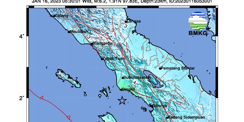 6 2 Magnitude Quake Hits Off Indonesia S Sumatra USGS   63c49b27a4b52 