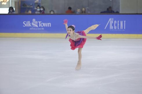 Ratusan Atlet Unjuk Kemampuan di Indonesia Ice Skating Open 2023
