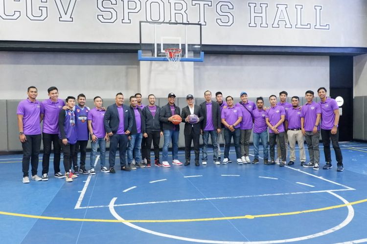 Amartha HangTuah launching tim untuk IBL 2019-2020 pada Jumat (26/7/2019). 