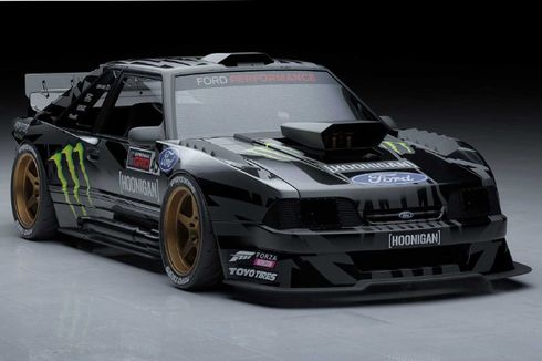 Desain Ford Mustang Hoonifox Punya Ken Block Terasa Bengis