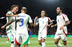 Hasil Perancis Vs Italia 1-3, Assist Cantik Tonali Warnai Kemenangan Azzurri