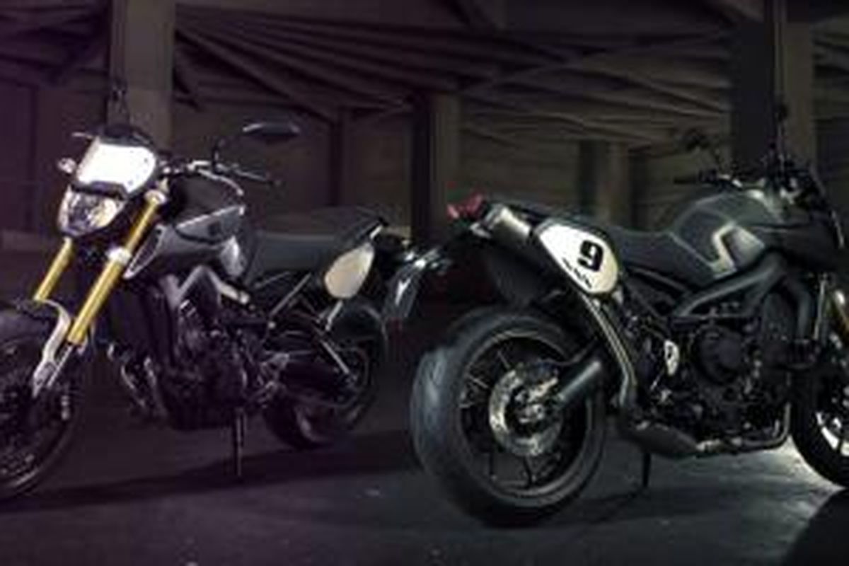 Yamaha MT-09 Street Tracker melengkapi pilihan.