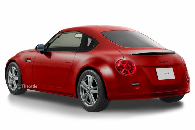 Rendering Daihatsu Vision Copen