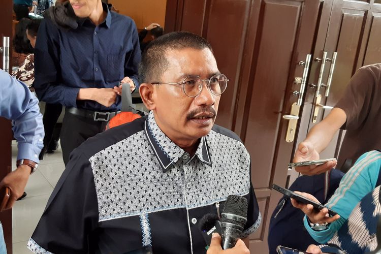Ketua Kuasa Hukum I Nyoman Dhamantra, Fahmi Bachmid di Pengadilan Negeri Jakarta Selatan, Senin (4/11/2019).