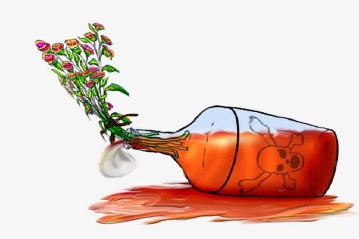 Ilustrasi keracunan miras