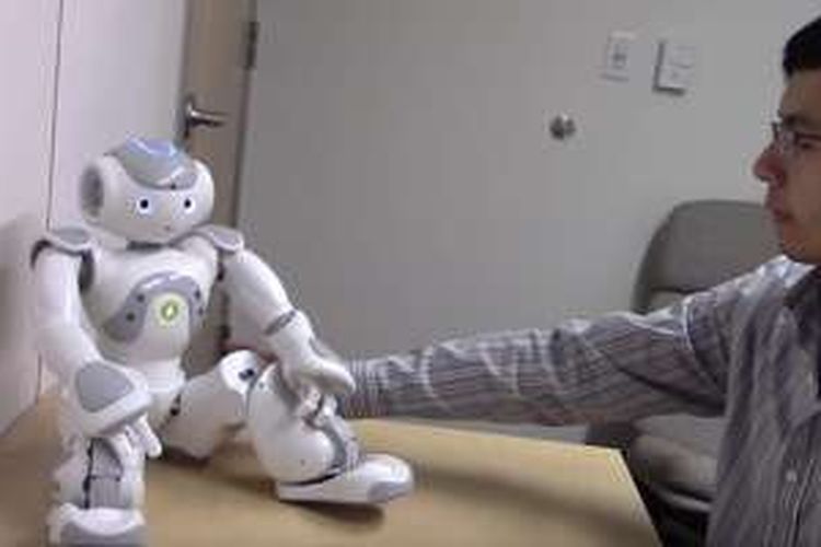 Potongan adegan video ilustrasi penelitian robot dan manusia yang dilakukan Stanford University