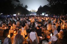 75.000 Orang Kunjungi Candi Borobudur Saat Peringatan Waisak 2024