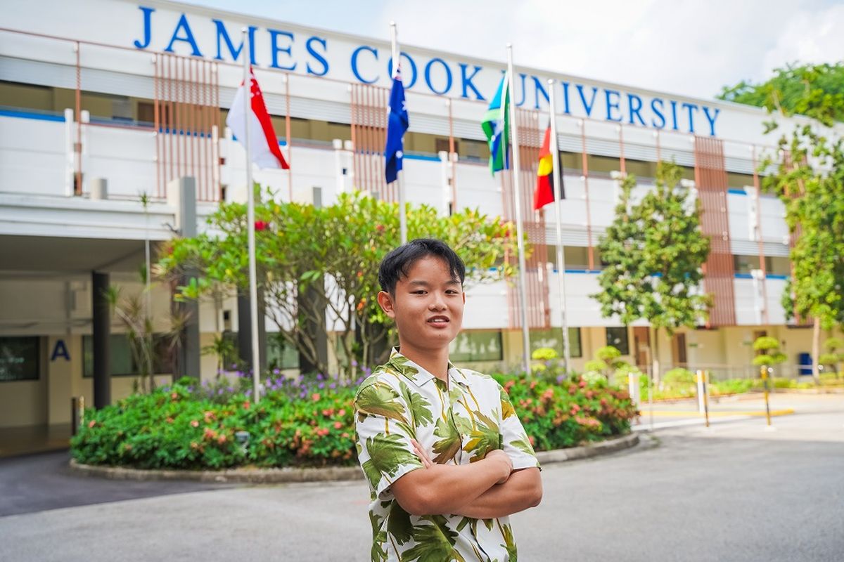 Taufiq Budi Satriyo, alumnus Bachelor of Commerce Double Major Financial Management and International Trade di James Cook University (JCU), Singapore.