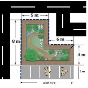 foto Pembuatan Taman Desa