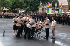 Korban Penyerangan Polsek Maro Sebo Dapat Kenaikan Pangkat Luar Biasa