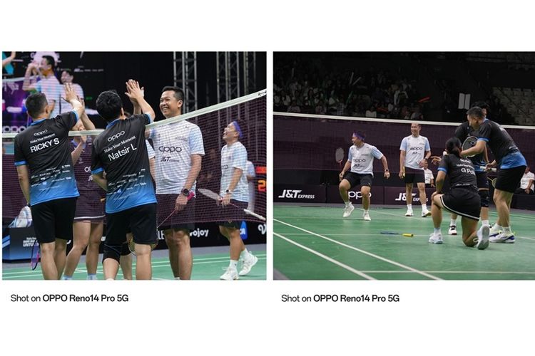 Pertandingan perdana 3-on-3 antarlegenda bulu tangkis Tanah Air.