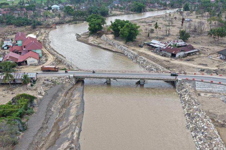 Pasca Bencana, Jembatan Krueng Tingkeum Aceh Fungsional Juli