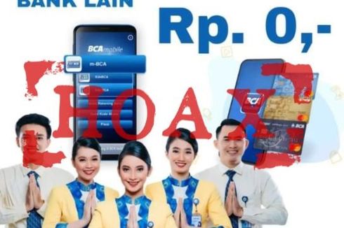 Beredar Pendaftaran Program Bebas Biaya Transfer Antarbank, BCA: Dipastikan Penipuan!