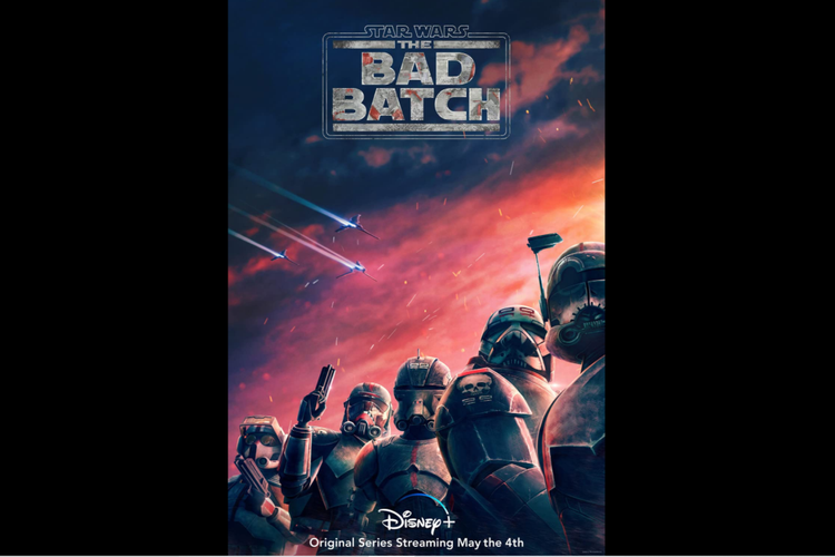 Serial animasi Star Wars: The Bad Batch (2021).