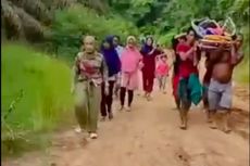 Video Viral Ibu Hamil Ditandu Warga karena Lewati Jalan Rusak, Begini Respons Gubernur Sumsel