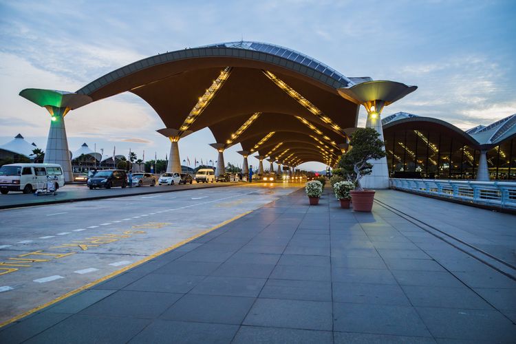 Ilustrasi Bandara Internasional Kuala Lumpur Malaysia
