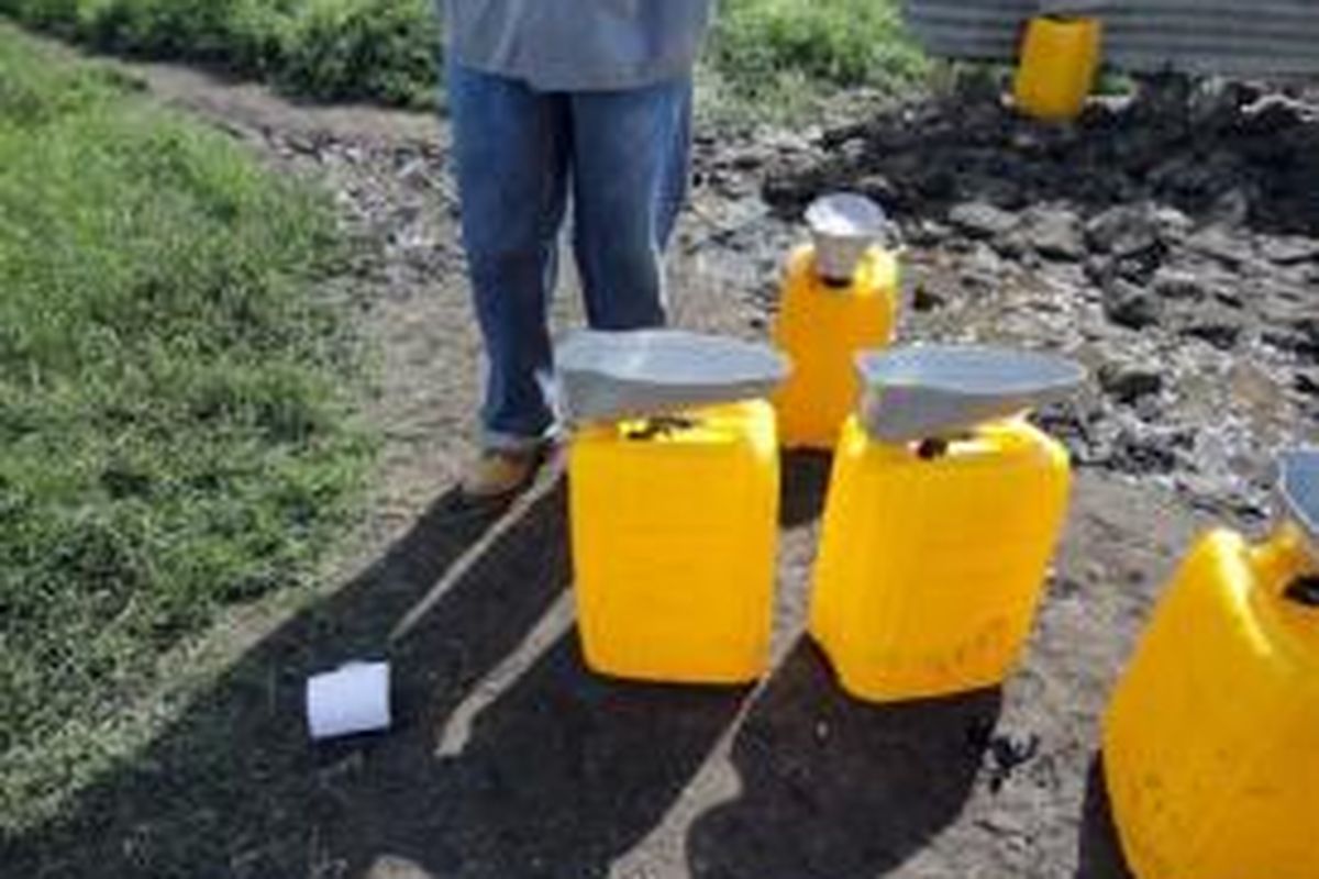 Ecological Urinal.