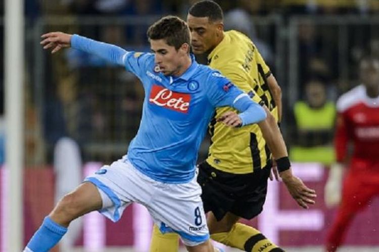 Gelandang Napoli, Jorginho.