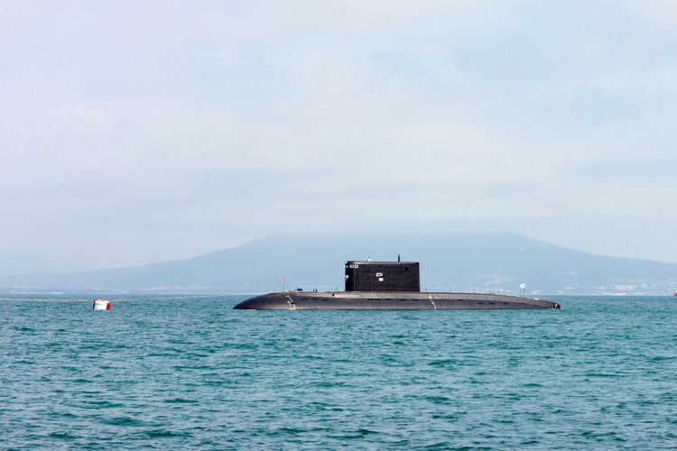 Ilustrasi kapal selam.