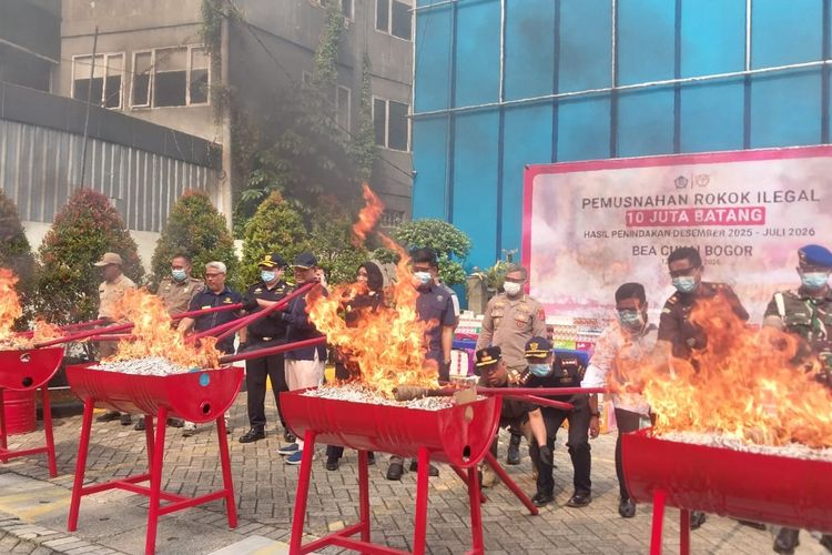Rokok Ilegal Banyak Beredar di Kabupaten Bogor, Kerap Ditemukan di Jasa Ekspedisi