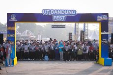 Ratusan Masyarakat Meriahkan Jalan Sehat UT Bandung Festival 2023