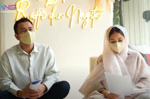 Nagita Slavina Kesal Raffi Ahmad Telat Bangun Saat Tasyakuran 4 Bulan Kehamilannya