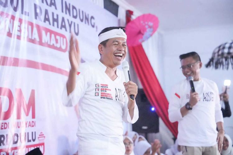 Wakil Ketua Dewan Pembina Partai Gerindra Dedi Mulyadi