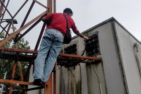 Curi 240 Meter Kabel Tower Feeder Milik Telkomsel, 4 Orang Ditangkap