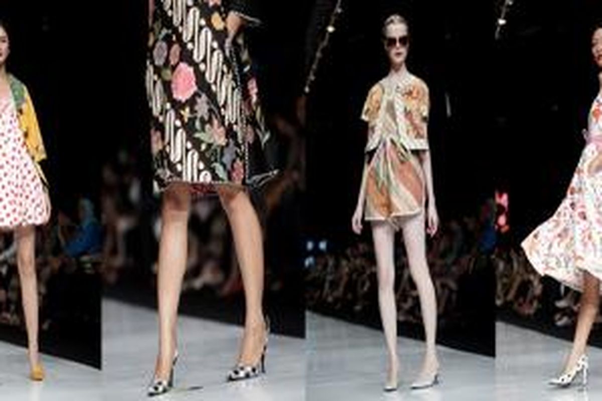 Koleksi terbaru Edward Hutabarat di Jakarta Fashion Week 2014