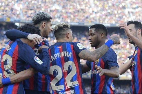 Hasil Barcelona Vs Valencia 1-0, Kartu Merah dan Gagal Penalti Bumbui Tripoin Barca