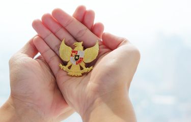 Ilustrasi persatuan Indonesia