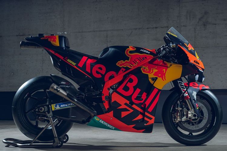 Livery tim Red Bull KTM untuk MotoGP 2020