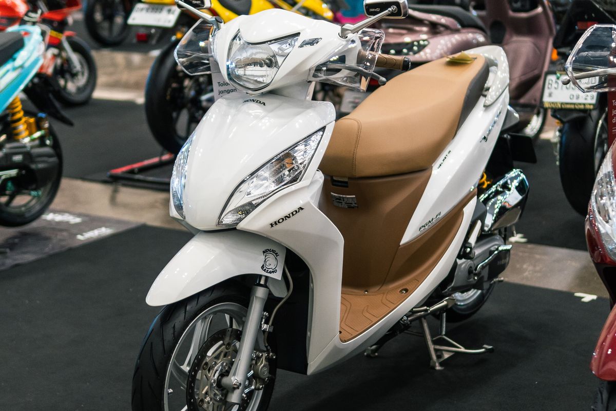 Modifikasi Honda Spacy konversi Honda Vision