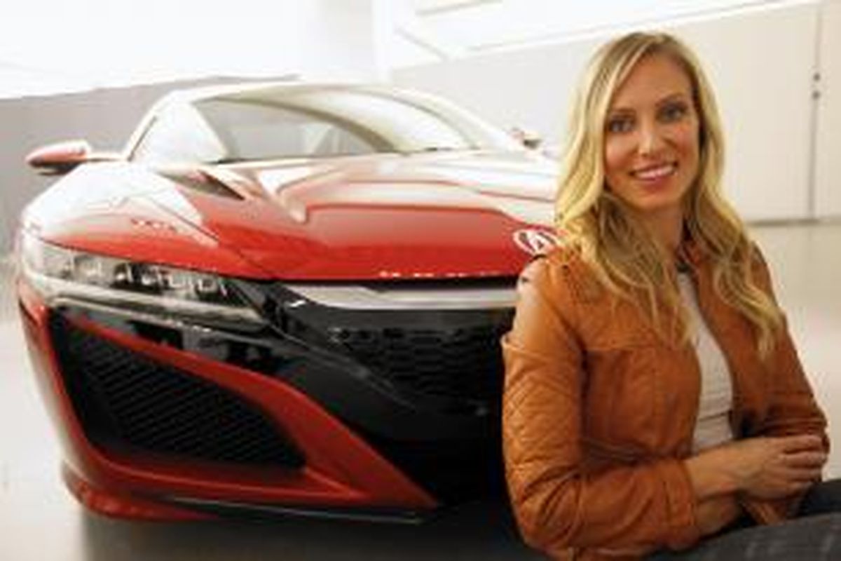 Michelle Christensen, Pemimpin Desainter Eksterior Honda NSX.