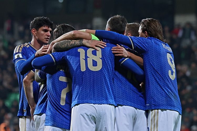 Timnas Italia meraih kemenangan krusial 2-0 atas Moldova pada laga Kualifikasi Piala Dunia 2026, Kamis (13/11/2025) atau Jumat dini hari WIB.