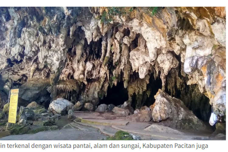 Goa Tabuhan di Pacitan, Jawa Timur
