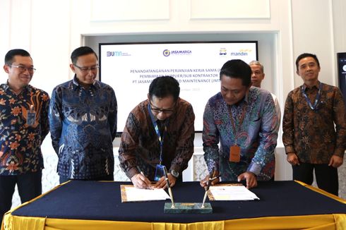 Bank Mandiri Salurkan Kredit Rp 100 Miliar kepada Supplier dan Subkontraktor JMTM