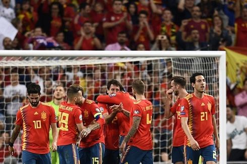 Hasil Kualifikasi Euro 2020, Spanyol Kalahkan Swedia