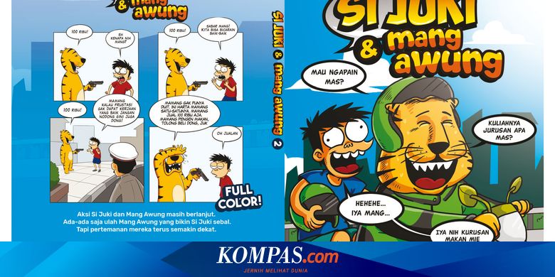 Collabs Si Juki Dan Mang Awung Duo Karakter Komik Yang Ngeselin Halaman All Kompas Com