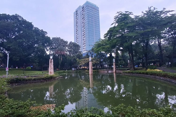 Taman Ayodia, Jakarta Selatan, Jumat (7/7/2023)