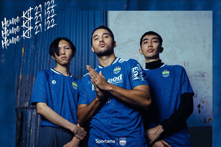 Galeri Detail Jersey Tandang Persib Musim 2021-2022